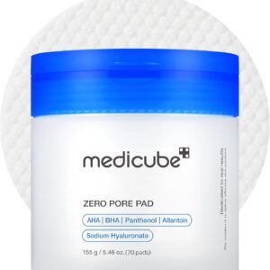 Korean exfoliating toner pads
